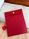 Portapapeles / Funda para Laptop - Rojo